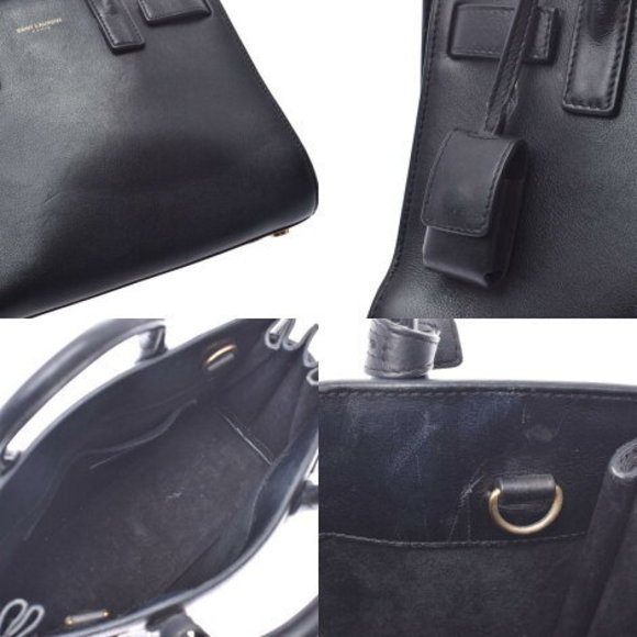 YVES SAINT LAURENT Sac de Jour Nano Black Calf Bag - Picture 10 of 12